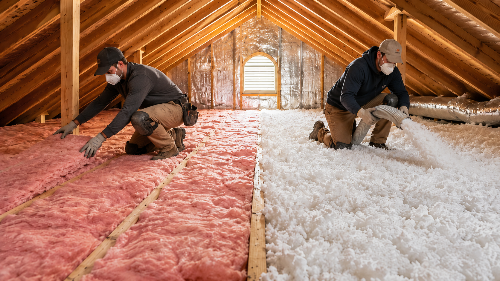 Fiberglass vs. Blown-In Insulation: Which Is Better for Texas Attics?
